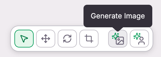 ai image editor tools panel generate