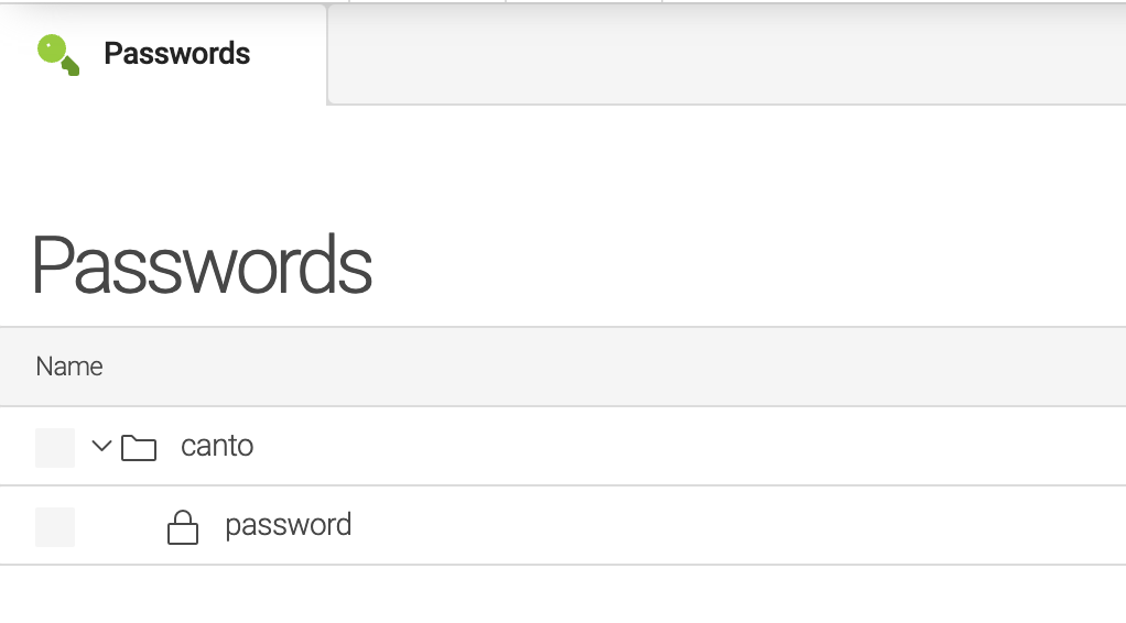 passwords