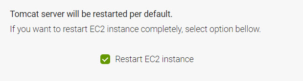 restart instance EC2