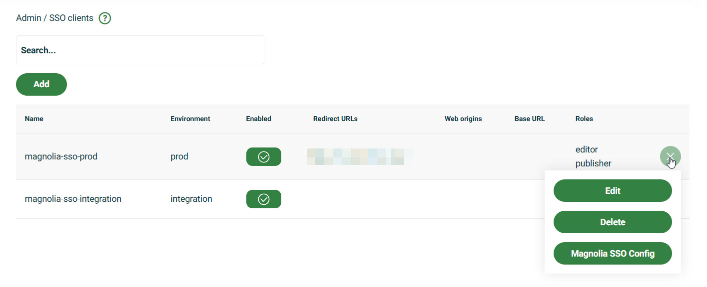 sso client overview