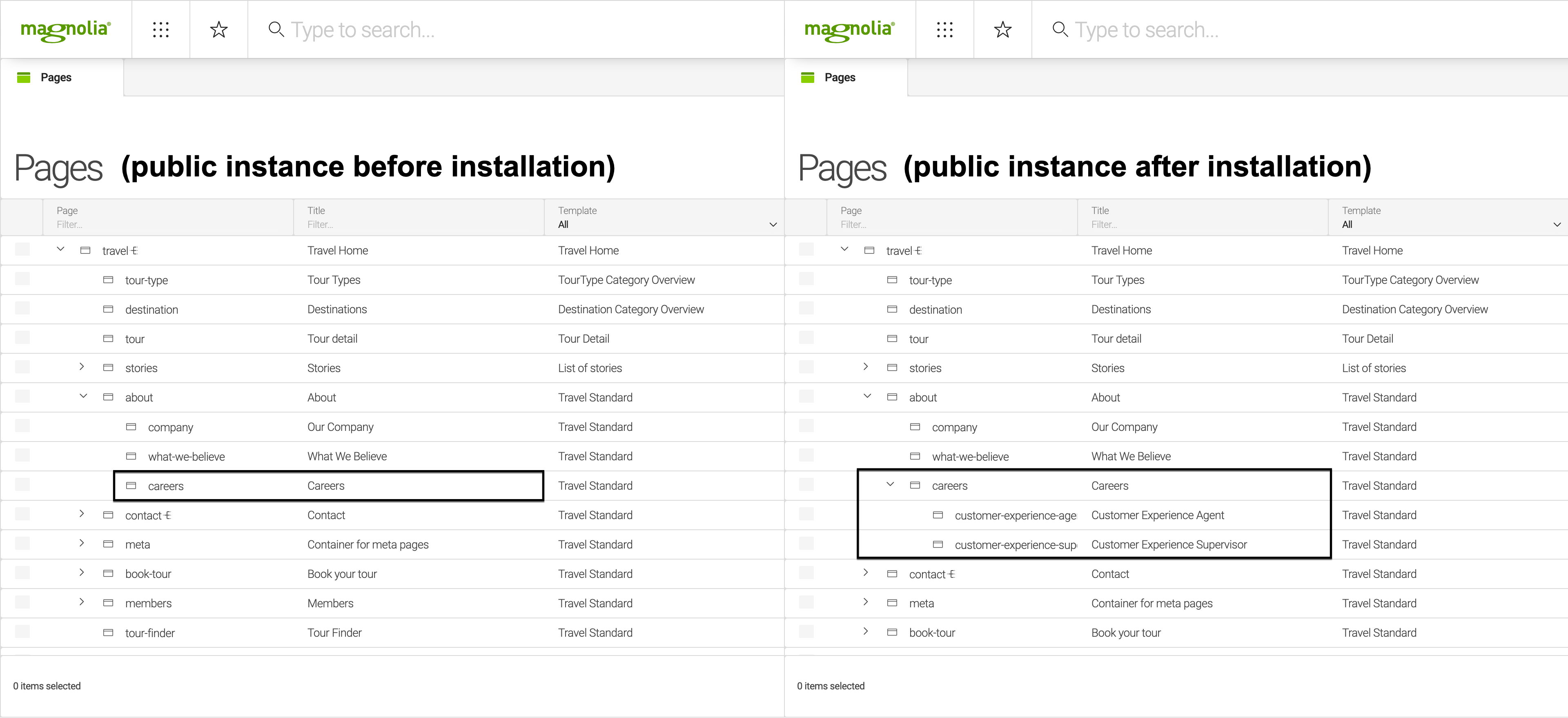 Package Manager - Use case 1