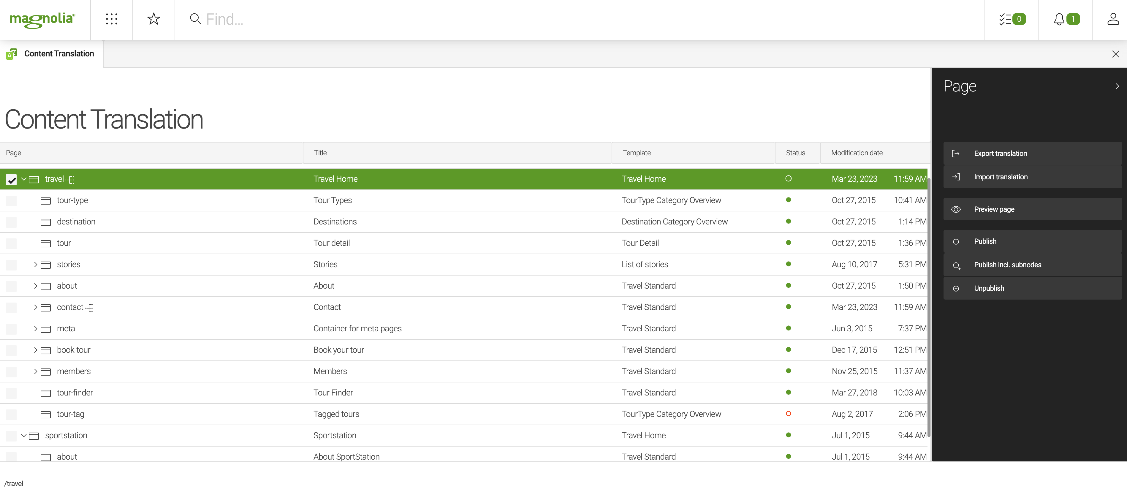 Content translation/Templates - MediaWiki