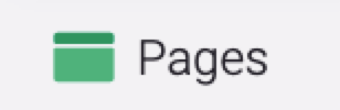 Pages app header